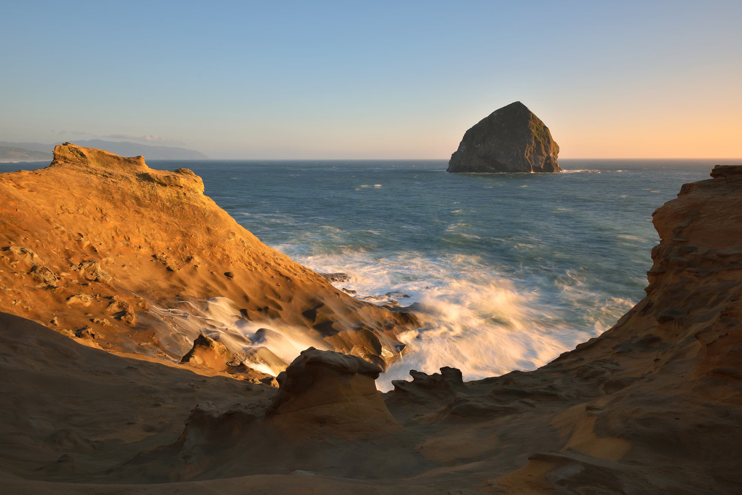 Haystack Rock In Oregon