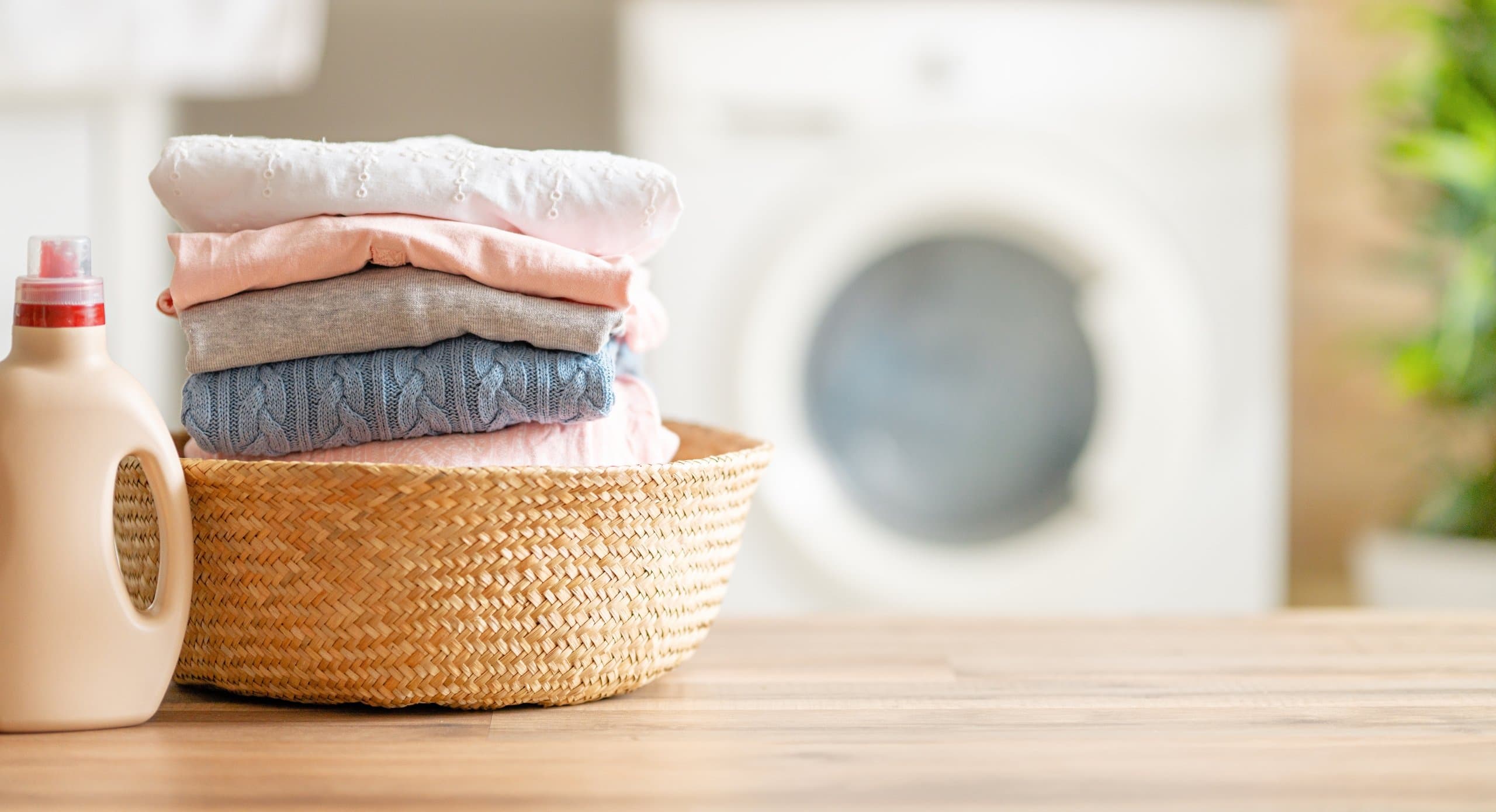 Interior Of A Real Laundry Room