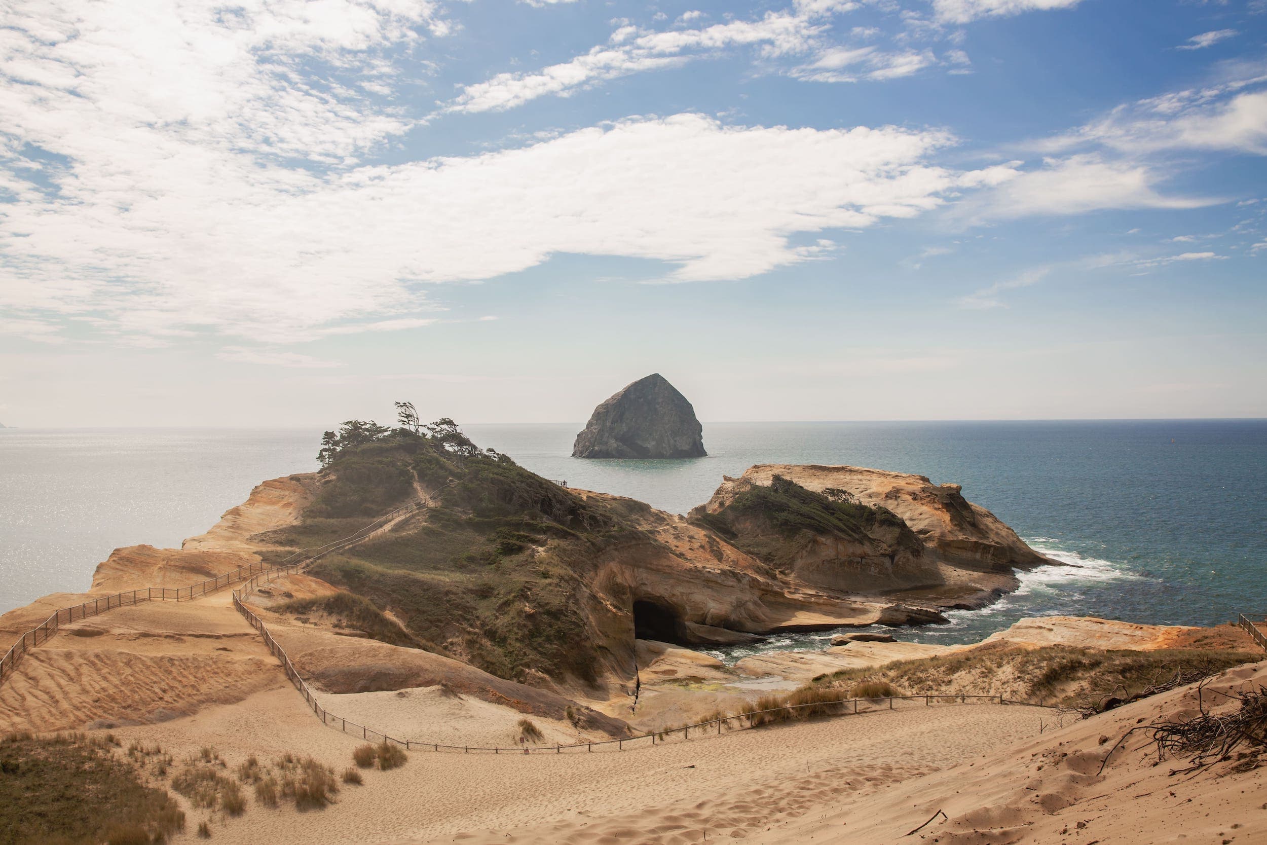 A view of the dune at Cape Kiwanda