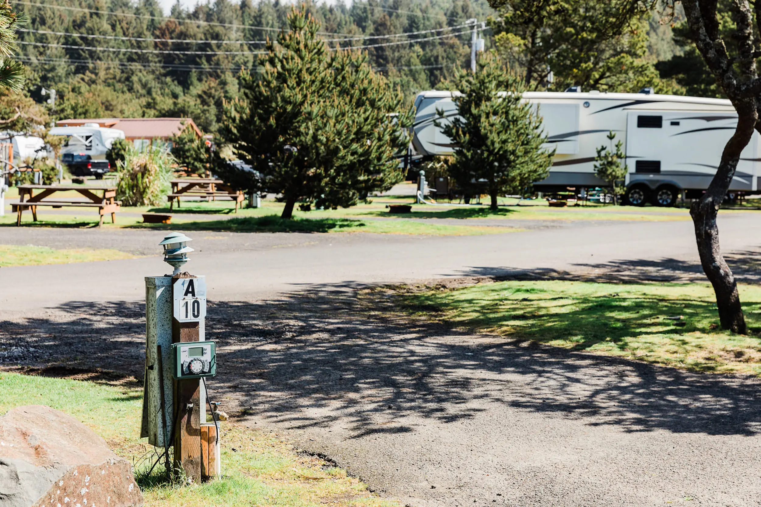 Hart's Camp RV camp site pull through