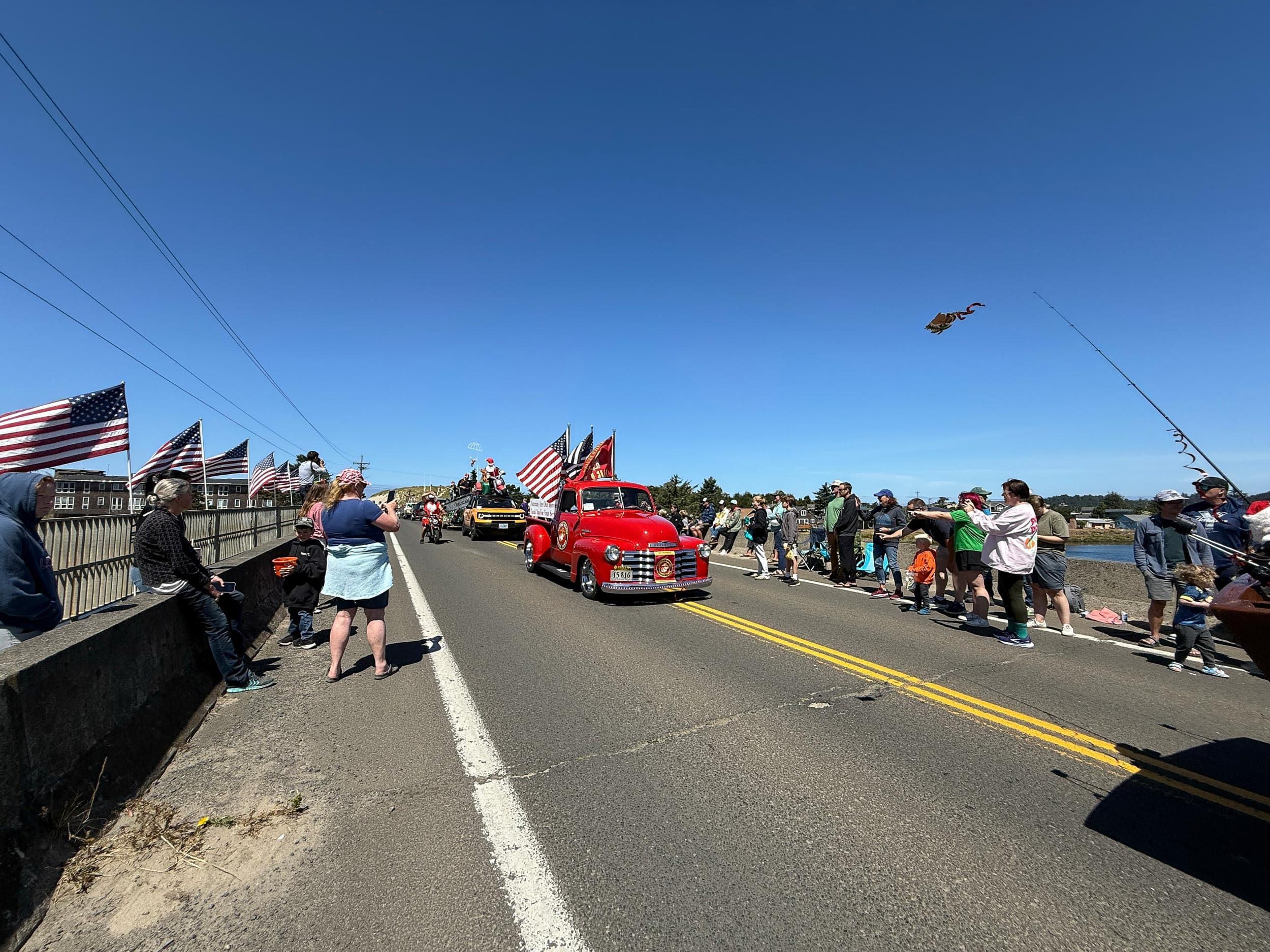 People at a parade