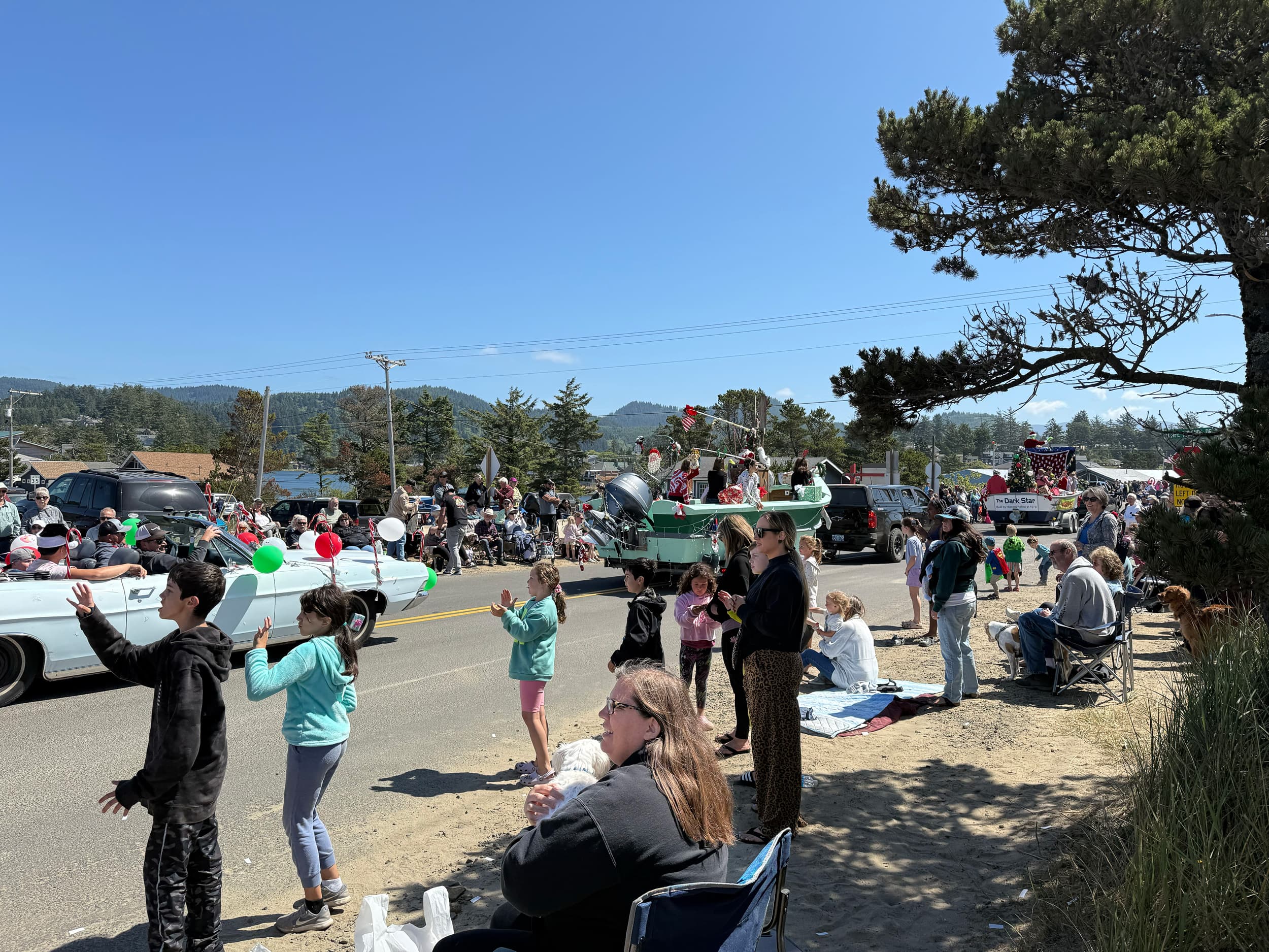 Parade at the Clover Day Celebration